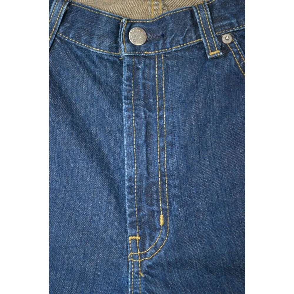 Polo Ralph‎ Lauren Jeans Mens 35X32 Blue Authentic Straight Leg Denim